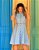 Vestido Taimara azul jeans - Imagem 1