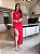 VESTIDO LONGO COM FENDA VERMELHO P - Imagem 2