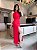 VESTIDO LONGO COM FENDA VERMELHO P - Imagem 1
