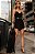 CONJUNTO TOP E SHORTS ALF STRASS PRETO - Imagem 1