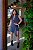 CONJUNTO BLUSA E SAIA LISTRADA CINZA - Imagem 2