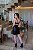 VESTIDO PRETO COURO P.U - Imagem 2