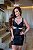 VESTIDO PRETO COURO P.U - Imagem 1