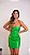 VESTIDO TOMARA QUE CAIA VERDE CRICKET COURO P.U - Imagem 1