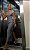 VESTIDO MAXI MIDI DECOTE V COM TORCAO AZUL - Imagem 2