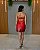VESTIDO MARROM / VERMELHO / LARJANJA - Imagem 2