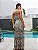 CONJUNTO EST EXCL CROPPED + SAIA LONGA BEGE C/ VERDE - Imagem 1