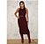 Vestido Marsala - Imagem 1