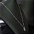 Conjunto Gota Vazada com Zircônias 45cm Prata 925 Love Silver - Imagem 3