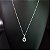Conjunto Coração Zircônia Verde Prata 925 Love Silver - Imagem 3