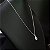 Conjunto Colar e Brincos Gota Zircônia Prata 925 Love Silver - Imagem 3