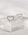Brinco Coração Vazado Bolinhas Prata 925 - Love Silver - Imagem 1
