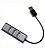 Hub Usb C/ 4 Portas Usb 2.0 Transmissão Até 480mbps Slim - Imagem 2