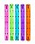 REGUA FLEXIVEL 30CM CORES SORTIDAS LEO&LEO - Imagem 2