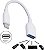 Cabo Adaptador USB Otg Fêmea Tipo C Macho para Pendrive Usb Celular Tablete Notebook (Branco) - Imagem 2