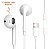 Fone de Ouvido Tipo C Intra-auricular Ear-02 Branco - Imagem 3