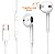 Fone de Ouvido Tipo C Intra-auricular Ear-02 Branco - Imagem 2