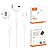 Fone de Ouvido Tipo C Intra-auricular Ear-02 Branco - Imagem 1