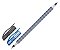 Caneta Esferográfica Doble Bazze 1.0mm Azul/Preto - Imagem 1