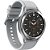 Samsung Galaxy Watch4 Classic Smartwatch (46mm, Bluetooth/Wi-Fi, Silver) - Imagem 1