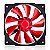 Fan 120MM Xigmatek XOF Colorful Red S/ LED - Imagem 1