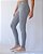 Calça Legging Cós Alto Suplex Cinza Mescla - Imagem 3