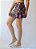 Short Saia Estampa Floral Suplex Poliamida com Bolso - Imagem 3