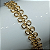 Pulseira Elos Folhado a Ouro 18K 16cm de comprimento + extensor de 6cm - Imagem 3