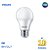 Kit 10 Lâmpadas Led Bulbo Philips 9w Bilvolt Branco Frio - Imagem 1