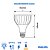 Lampada Led Bivolt PAR30 28w 4000k Neutra E27 Philips - Imagem 3