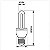 Lâmpada Fluorescente Compacta Baixo Consumo 18w 110v Philips - Imagem 3