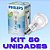 Kit 50 Lâmpadas Halogenas Churrasqueira 42W E27 Branco Quente  110V PHILIPS - Imagem 1