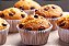 Muffin de Cenoura c/ gotas de chocolate (6 unid.) - Imagem 1