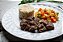 Picadinho de carne c/ couscous marroquino e legumes salteados - Imagem 1