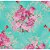 Tricoline Floral Amor Perfeito (Tiffany), 100% Algodão, Unid. 50cm x 1,50mt - Imagem 1