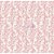 Tricoline Arabesco Imperial (Rosé), 100% Algodão, Unid. 50cm x 1,50mt - Imagem 1