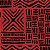 Tecido Tricoline África Vermelho, 100% Algodão, Unid. 50cm x 1,50mt - Imagem 1