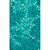 Tecido Tricoline Ramos Verde Caribe, 100% Algodão, Unid. 50cm x 1,50mt - Imagem 1