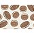 Tecido Tricoline Biscoitos Fundo Claro, 100% Algodão, Unid. 50cm x 1,50mt - Imagem 1