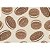 Tecido Tricoline Biscoitos Bege, 100% Algodão, Unid. 50cm x 1,50mt - Imagem 1