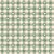 Tricoline Mini Corações no Xadrez Verde Chá, 50cm x 1,50mt - Imagem 1