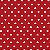 Tricoline Coração Branco F. Vermelho, 100%Alg, 50cm x 1,50mt - Imagem 1