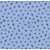 Tricoline Estampado Estrelinhas - Cor-08 (Azul com Marinho), 100% Algodão, Unid. 50cm x 1,50mt - Imagem 1