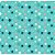 Tricoline Estrelas Star - Cor-17 (Tiffany), 100% Algodão, Unid. 50cm x 1,50mt - Imagem 1