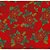 Tricoline Estampado Natal Floral 03 (Vermelho), 100% Algodão, Unid. 50cm x 1,50mt - Imagem 1