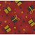 Tricoline Natal Caixas de Presente (Vermelho), 100% Algodão, Unid. 50cm x 1,50mt - Imagem 1