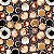 Tricoline Digital Xícaras de Café 100% Algodão, 50cm x 1,50m - Imagem 1