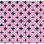 Tricoline Estampado Plus - Cor-03 (Rosa com Marinho), 100% Algodão, Unid. 50cm x 1,50mt - Imagem 1