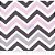 Tricoline Estampado Chevron Carol - Cor-01 (Rosa com Cinza), 100% Algodão, Unid. 50cm x 1,50mt - Imagem 1