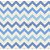 Tricoline Estampado Chevron Nara - Cor-07 (Azul e Azul claro), 100% Algodão, Unid. 50cm x 1,50mt - Imagem 1